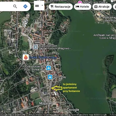 شقة Przy Fontannie W Mragowie